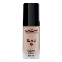 Radiant Natural Fix Matt Foundation, Peanut Color, Number 3A, 30 Ml