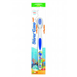 Silver Care Junior Antibacterial Toothbrush, 2 - 6 Years