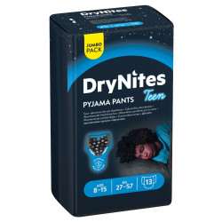 DryNites 8-15 years Jumbo Boy 27-57KG 13 pcs