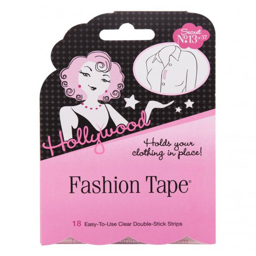 Hollywood Fashion Secrets Double Sided Medical Quality Fashion Tape, 18 Ct Flat Pack