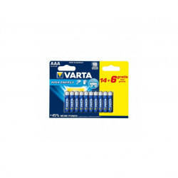 Varta - High Energy AAA Batteries (14+6pcs) HE 9V