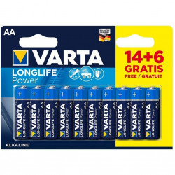 Varta - High Energy AA Batteries (14+6pcs) HE 9V