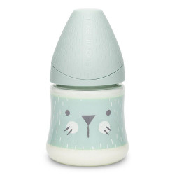 Suavinex Premium bottle Mint kitten, Green Color, 150 Ml