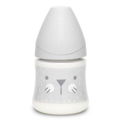 Suavinex Premium bottle Mint kitten, Grey Color, 150 Ml