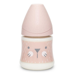 Suavinex Premium bottle Mint kitten, Pink Color, 150 Ml