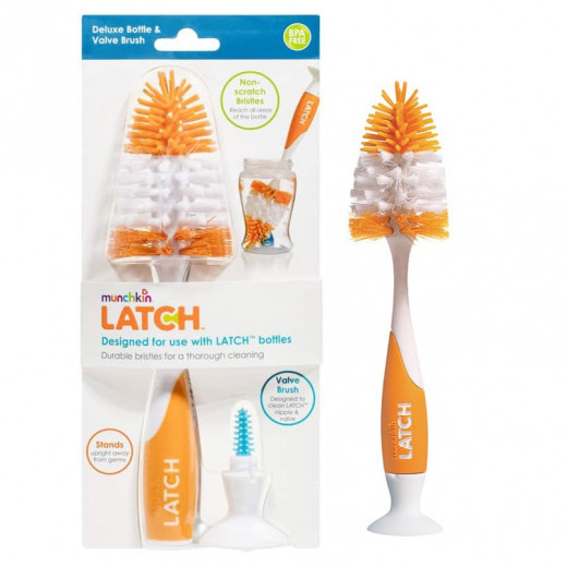 Munchkin LATCH Deluxe Bottle and Valve Brush