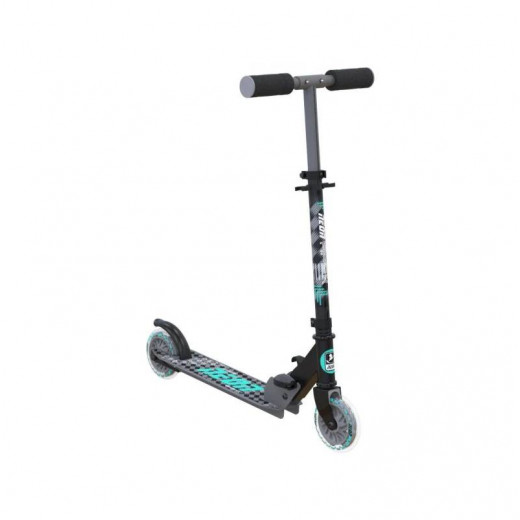 Yvolution Scooter, 2 Wheels, Neon Apex Light Blue And Grey Color