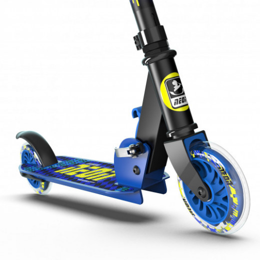 Yvolution Scooter, 2 Wheels, Neon Apex Blue Color