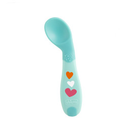 Chicco First Spoon, Turquoise Color, +8 months