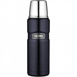 Thermos Stainless Steel Double Wall Beverage Bottle 470ml, Black