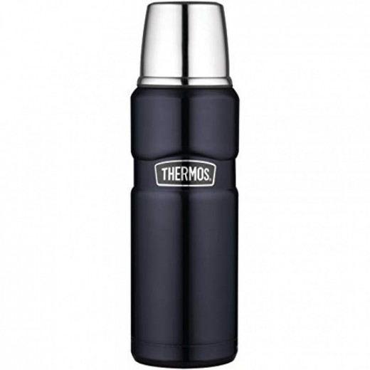 Thermos Stainless Steel Double Wall Beverage Bottle 470ml, Black