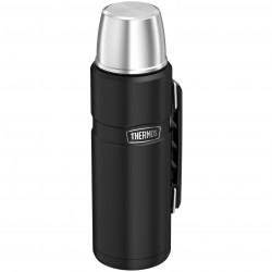 Thermos Stainless King 1.2 Liter Beverage Bottle, Black