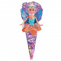 Zuru Sparkle Girlz Fairy Cone Doll, Orange Color