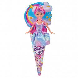 Zuru Sparkle Girlz Unicorn Princess Doll, Purple Color