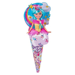 Zuru Sparkle Girlz Unicorn Princess Doll, Yellow Color