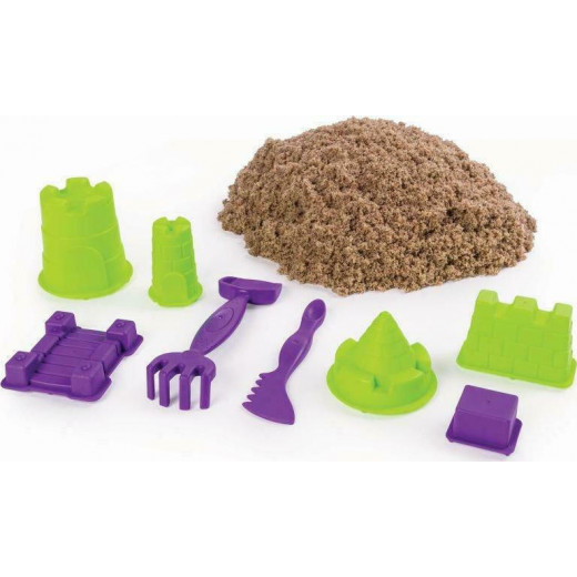 Kinetic Sand Beach Sand Kingdom Playset With 3lbs Of Beach Sand