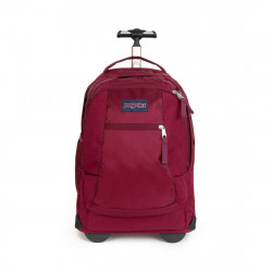 Jansport Wheeled Bag Driver 8 Core Series, Red Color