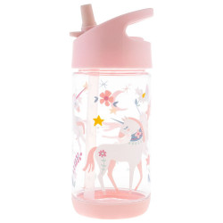 Stephen Joseph Flip Top Bottle, Unicorn Design