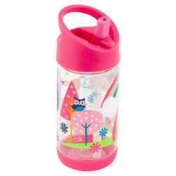 Stephen Joseph Flip Top Bottle, Rainbow Design