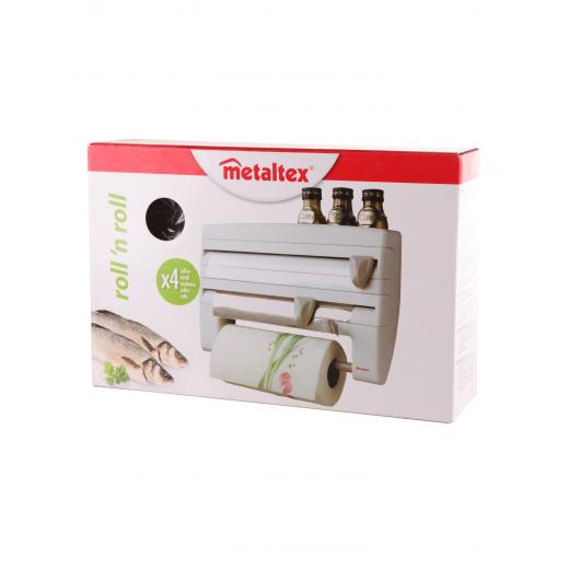 Metaltex Stainless Steel & Nylon Cutter Kitchen Rolls