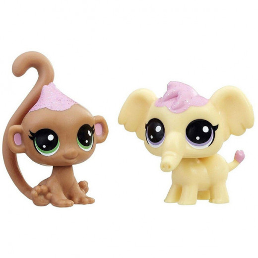 Littlest Pet Shop Series 2, Pet Pairs Special Collection, 2 Pieces