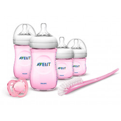 Philips Avent Newborn Starter Set, Pink