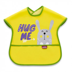 Babyjem lined food apron yellow