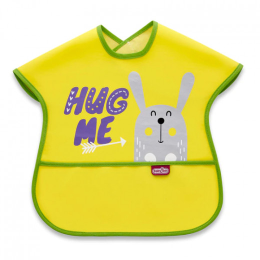 Babyjem lined food apron yellow