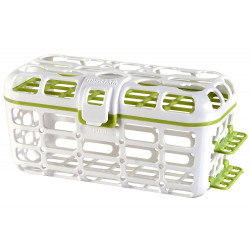 Munchkin High Capacity Dishwasher Basket, Green