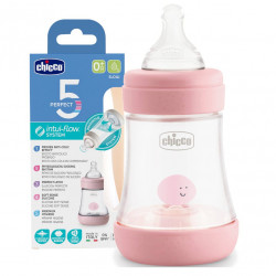 Chicco Perfect-5 Silicone Bottle 150ml +0m