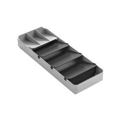 Metaltex Platic Adjustable Cutlery Holder, 40 x 49 X 15 X 6 Cm