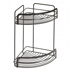 Metaltex 2 Tier Corner Shelf