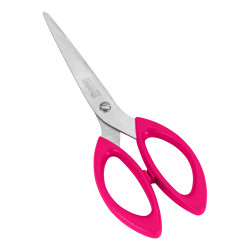 Metaltex Scissors Stainless Steel, Fuchsia Color, 17 Cm