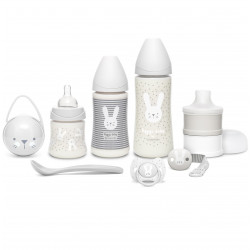 Suavinex - Premium Welcome Baby Gift Set White/grey