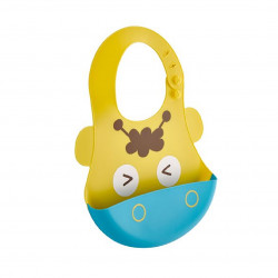 Babyjem baby bib silicone yellow