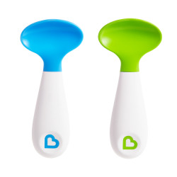 Munchkin Raise Toddler Spoon Set (Green&Blue)