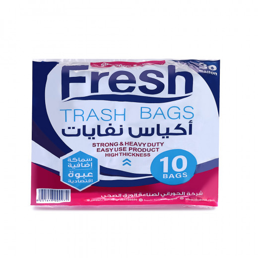 Fresh Trash Bags, 70 x 90 cm, 10 bags