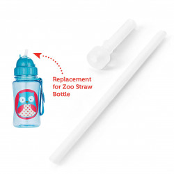 Skip Hop Zoo Straw Bottle, Extra Straws