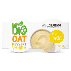 The Bridge Bio Oat Dessert Vanilla,130 Gram, 2 Pieces