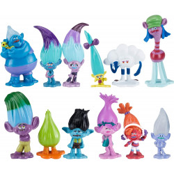 Trolls DreamWorks with Tiny Dancers Figures, 5 Characters 5 inch