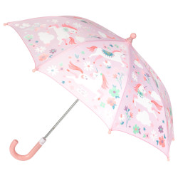 Stephen Joseph Color Changing Umbrella, Unicorn Design