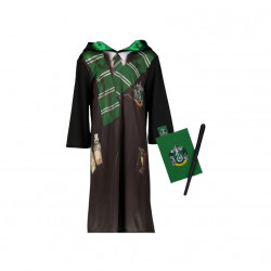 Harry Potter Costume, Slytherin Design, Black And Green Color