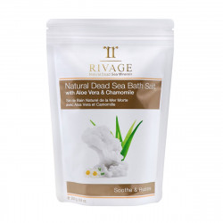 Rivage Dead Sea Soothe & Hydrate Bath Salts With Aloe Vera & Chamomile, 250 Gram