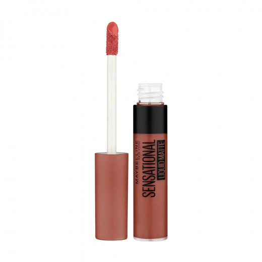 Maybelline New York Matte Finish Liquid Lipstick, Number NU02 ,7 Ml