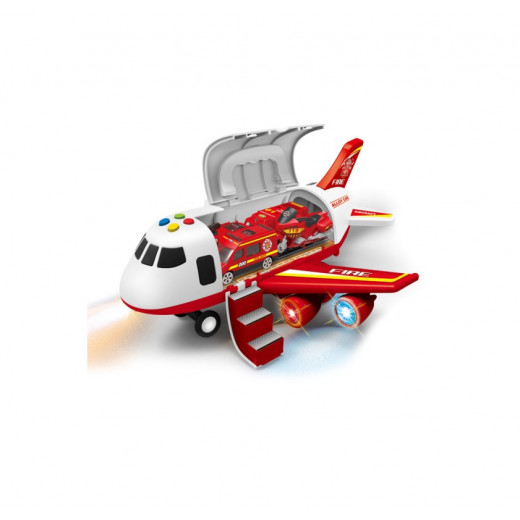 طائرة نقل مركبات الإطفاء, مع صوت وإضاءة