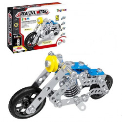 Metal Model For Building 5 Motorcycle Shapes, 139 Pieces