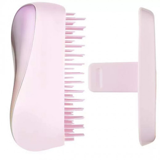 Tangle Teezer Compact Styler Chrome Hair Brush, Matte Ombre