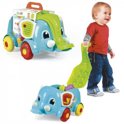 Clementoni Soft Clemmy Baby Elephant Cart Toy