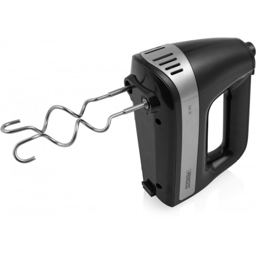 Princess Hand Mixer,  500 Watts, 5 Speeds, Black Color