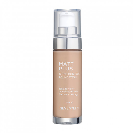 Seventeen Matt Plus Liquid Foundation, Natural Beige No.04